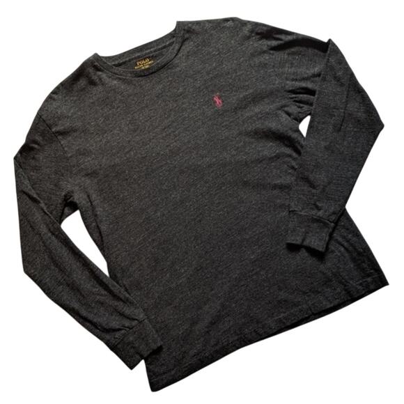 POLO Ralph Lauren Long sleeve Cotton Tee Size Large - Picture 1 of 6